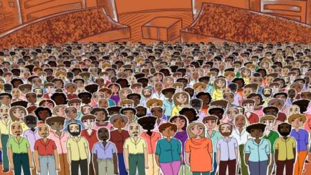 Será exibida a animação “Maio, nosso maio”