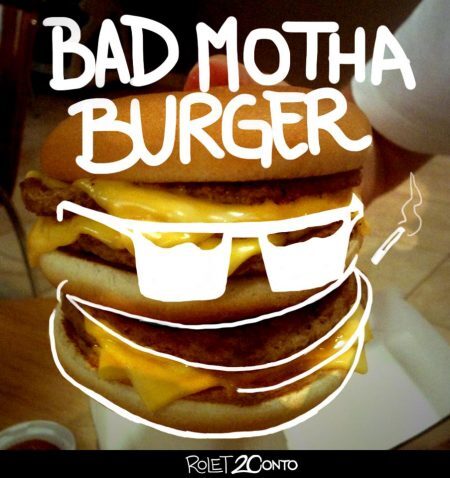 O hamburguer sêxtuplo chamado de Bad MothaBurger, que custa R$16 com refrigerante, é uma das dicas