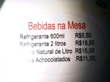 Refrigerante de 2 litros por R$ 18,50 integra a lista de “denúncias” do site