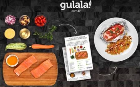 Gulalá entrega em domicílio kits feitos por chefs profissionais
