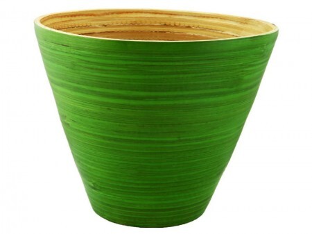 Vaso de bambu feito por vietinamistas