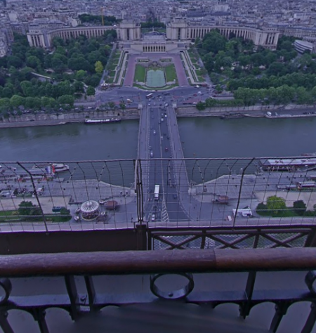 Vista da Torre Eiffel