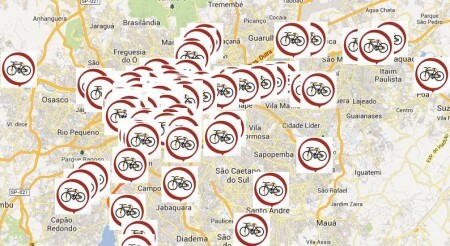 Clique na imagem para abrir o mapa com todos os Bile Points de São Paulo