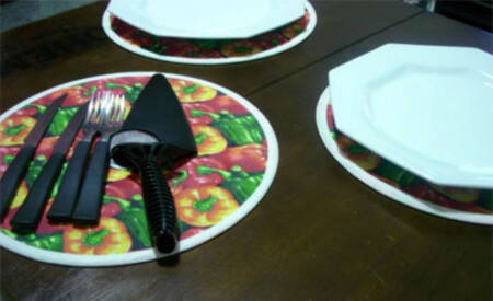 Conhecido como “jogo americano”, suporte pode ser feito de forma rápida e prática.