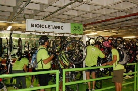 Em 2012, o grupo conseguiu o primeiro bicicletário da cidade