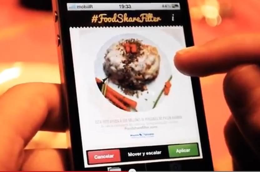 #FoodShareFilter destina parte da renda para o combate à fome e desnutrição