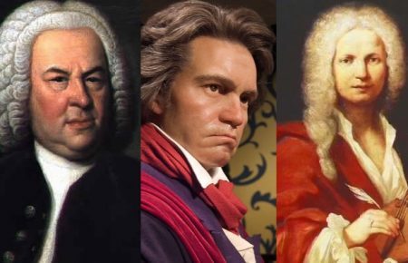 Bach, Beethoven e Vivaldi