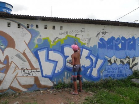 Mutirão de Graffiti, em Recife. Evento chega à São Paulo em setembro