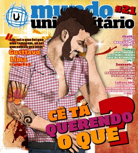 Capa da 21ª edição do Jornal Mundo Universitário