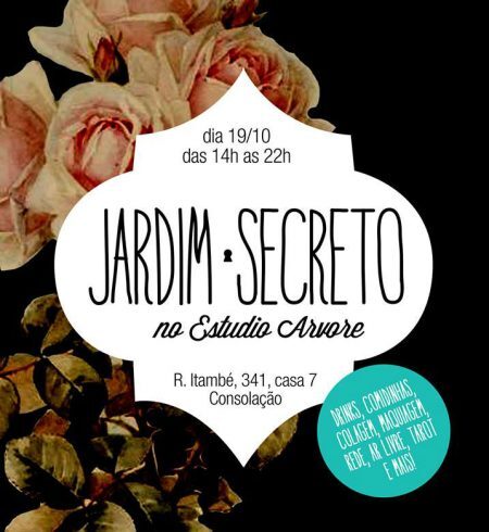 Ao longo do dia, Jardim Secreto terá discotecagens de Mario Malukinho, Ana Garnier, Anna Molly e Alex Orbit.