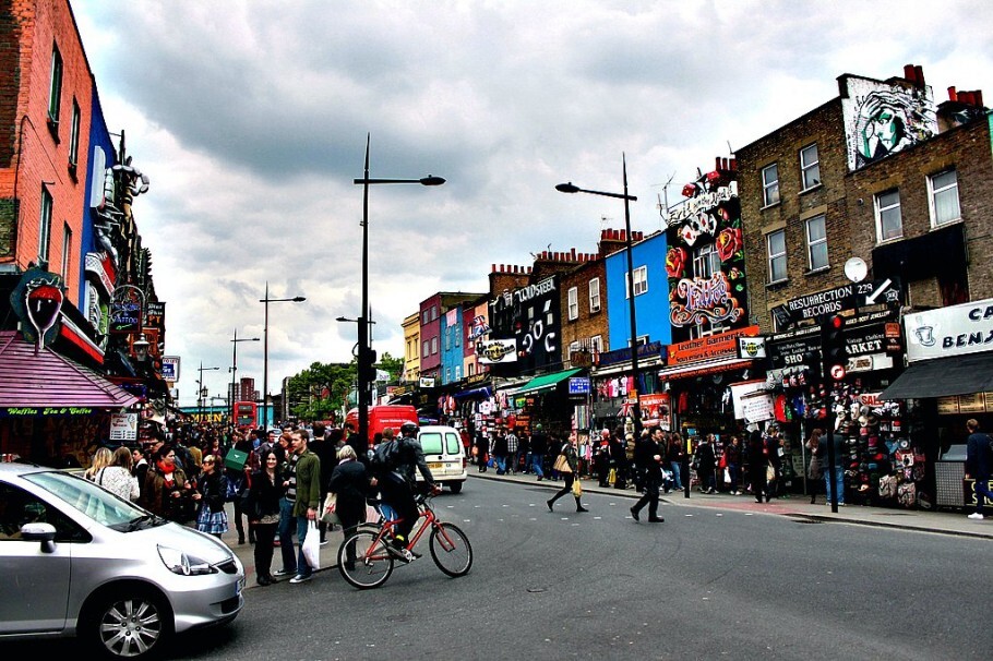 Camdem Town é um dos bairros mais descolados de Londres