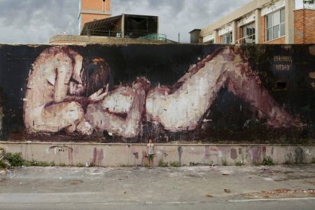 Graffiti de Borondo, que também participará do festival