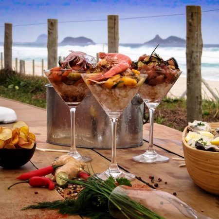 Ceviche é uma das atrações da feira