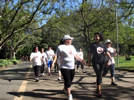 Caminhada faz parte da campanha “Pare a Dor”