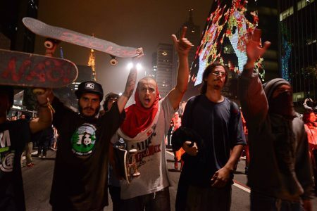 3º Grande Ato Contra o Aumento das Passagens, São Paulo, 11 de junho de 2013