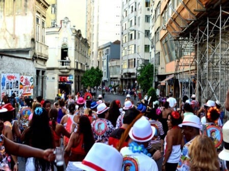 Dragões da Riachuelo desfila no CentroO bloco 