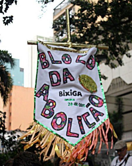 O Bloco da Abolição desfila pelo Bixiga