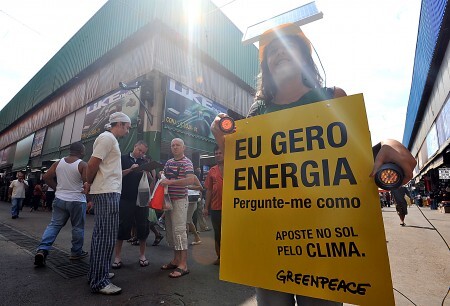 Ajude nas campanhas que divulgam o uso de energias renováveis no Brasil