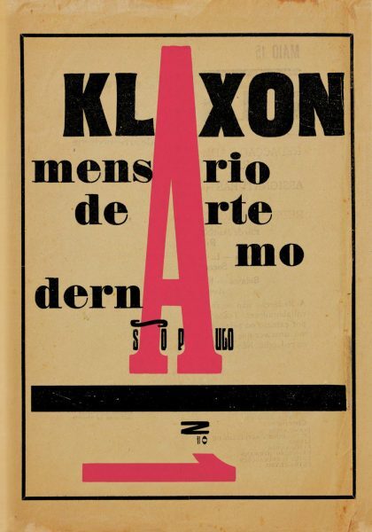 O nome da Revista Klaxon foi inspirado surgiiu a partir do termo usado para designar a buzina externa dos automóveis.