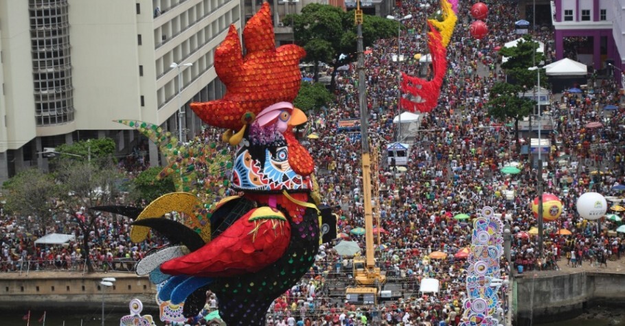 O maior e mais tradicional bloco de Recife, o Galo sai no sábado de Carnaval