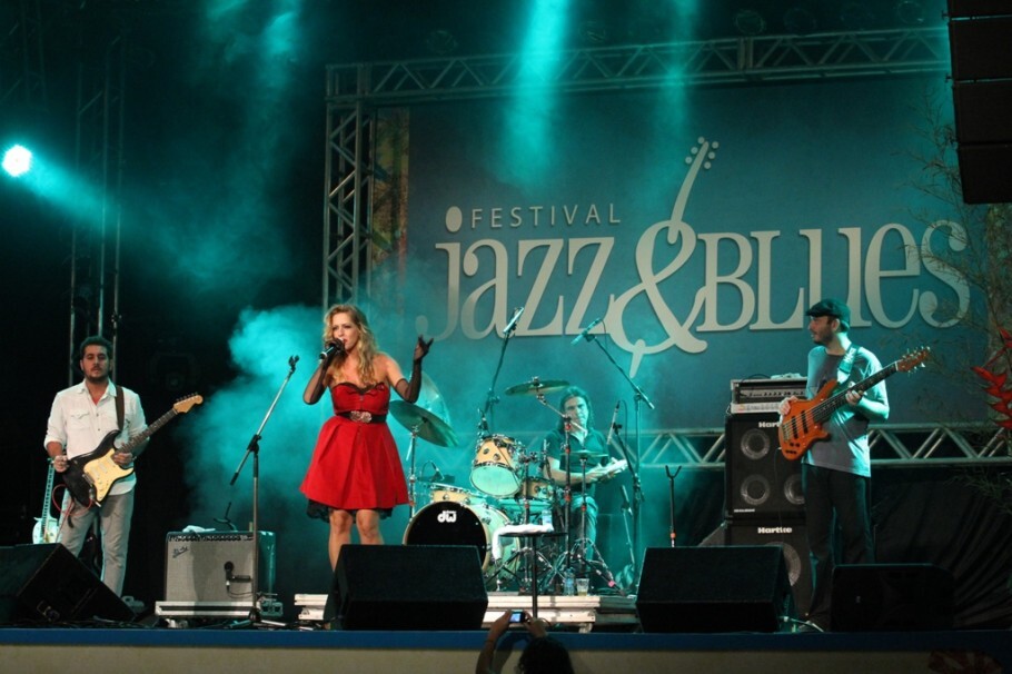 Show de Taryn Szpilman na edição de 2011 do Festival Jazz & Blues de Guaramiranga