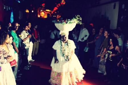 Nega Duda faz samba de roda na festa Obá