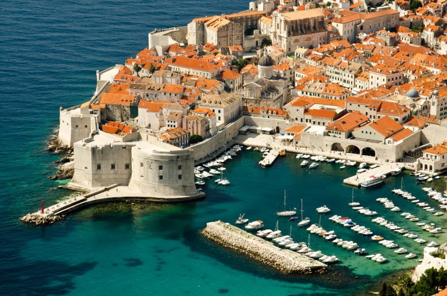 Dubrovnik, conhecida como a Pérola do Adriático