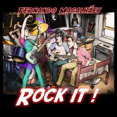 Capa do disco “Rock It!”, lançado em 2013