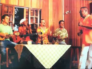 Capa do primeiro disco do Receita do Samba