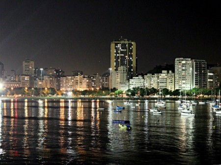 O evento conta com espetacular vista para a Baía de Guanabara