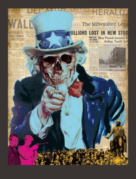 Pintura “I want you dead” pode ser encontrada a partir de R$69 dependendo do acabamento