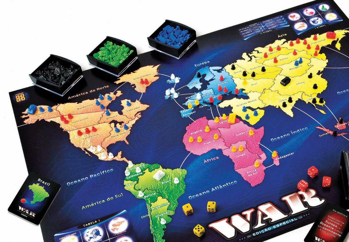 Clássico jogo de tabuleiro War ganha versão digital - Olhar Digital