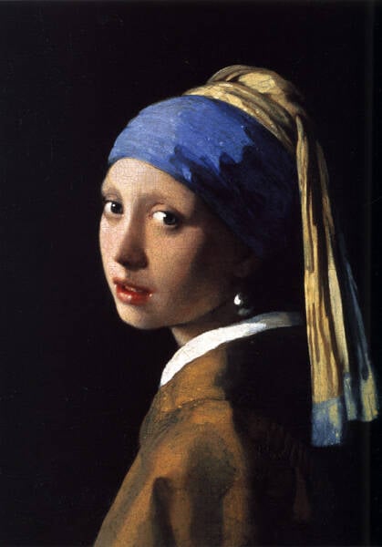 Uma das famosas obras expostas no Mauritshuis é “A Moça do Brinco de Pérola”, de Johannes Vermeer