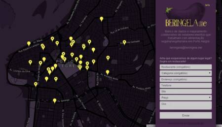 Formulário permite que usuários adicionem novos estabelecimentos