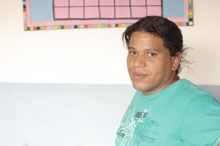 Pamela, 27, realiza trabalhos contra a homofobia na Casa Porto Seguro.