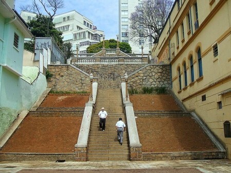 A Escadaria do Bixiga também é opção.