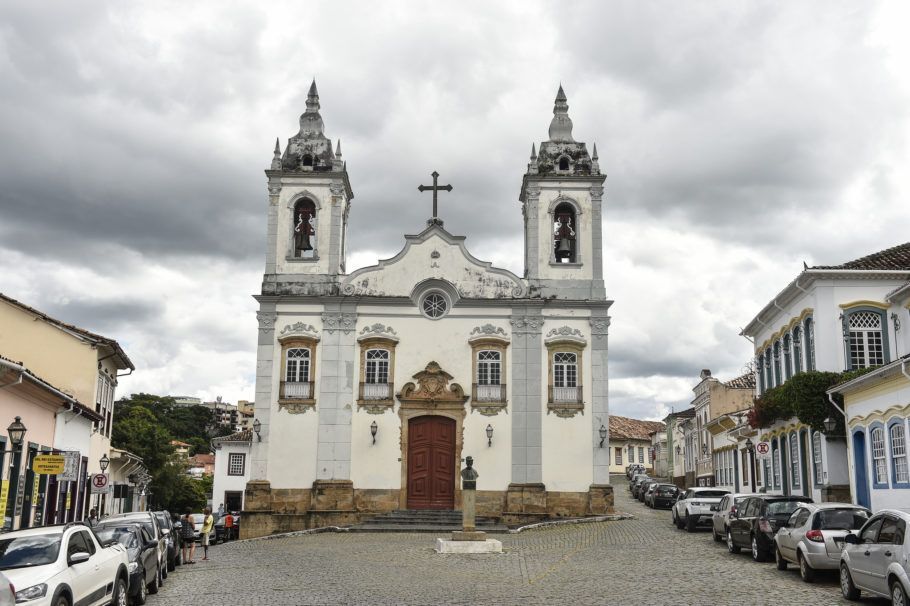 Igreja N.S. do Rosário, a primeira a ser construída em São João del Rei