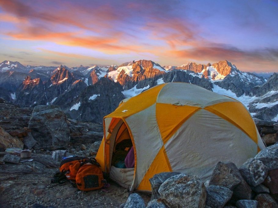 No Sahale Glacier Camp, Washington