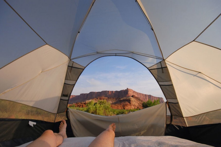 No Parque Nacional Canyonland, Utah