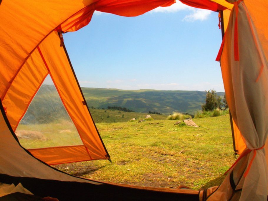 No Parque Nacional Simien, Etíopia