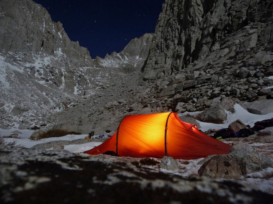 Na base do Mount Whitney, na Califórnia