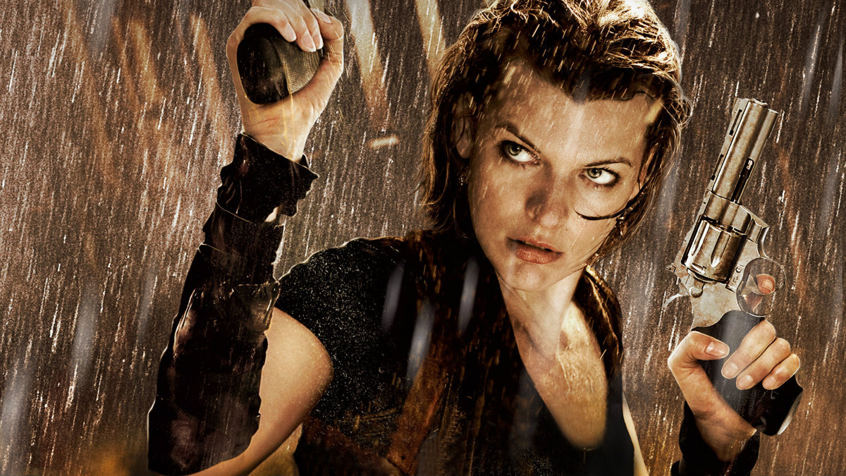 Milla Jovovich na série “Resident Evil”