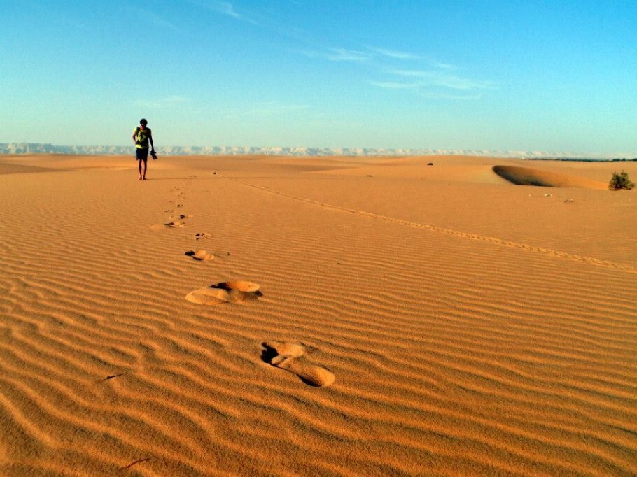 Deserto do Saara, no Egito