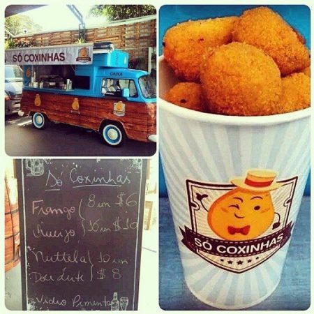 Primeiro food truck de coxinhas, “Só Coxinhas” divulga agenda para próximos dias