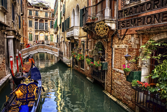 Veneza é um dos destinos mais românticos do muindo