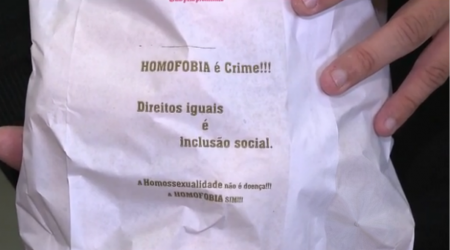 Mensagem foi impressa em 500 mil pacotes do estabelecimento