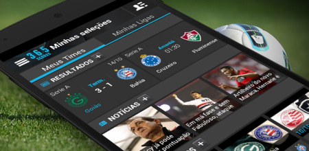 356Scores reúne informações e dados em tempo real de times de futebol, basquete, baseball, vôlei e até hóquei