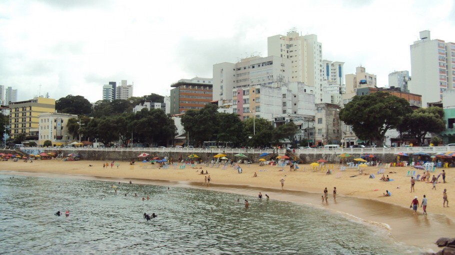 Praia da Barra, em Salvador (Foto: Angélica Alves/Flickr)