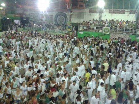 Ensaio na quadra da Imperatriz Leopoldinense