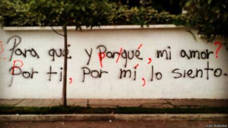 ‘Para que e por que, meu amor? Por ti, por mim, lamento’